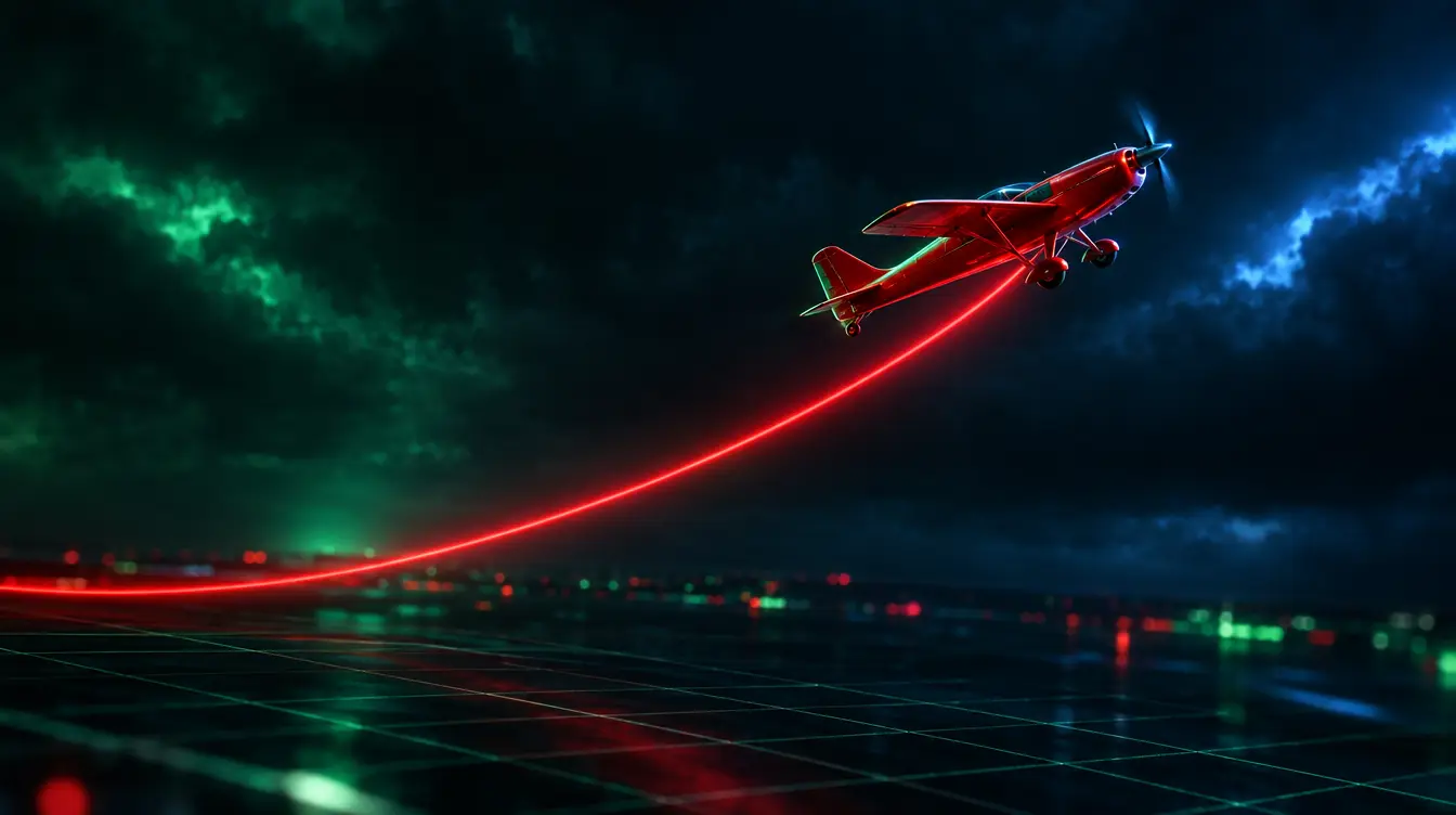 Aviator sur 1win : l'avion et la courbe du multiplicateur
