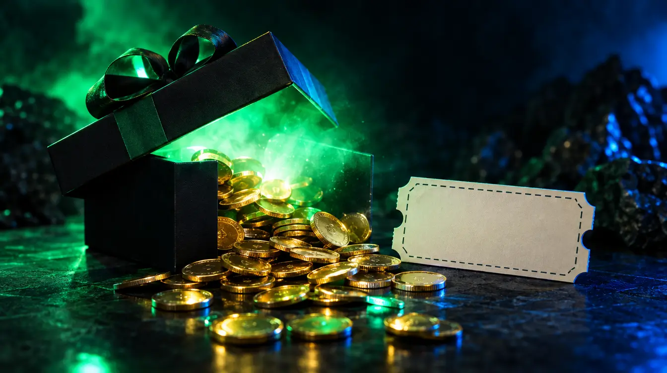 Code promo 1win : coffret cadeau et pièces d'or